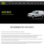 Die neue Website von Auto Beezi geht online
